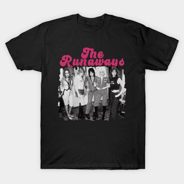 the runaways//vintage 70s T-Shirt by azuki_89